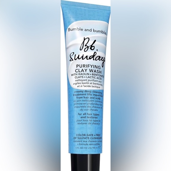 Bumble and bumble Sunday Purifying Clay Wash / Color Safe Detox Shampoo NIB - Picture 6 of 6